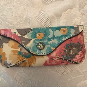 Patricia Nash floral eyeglass case. NWT